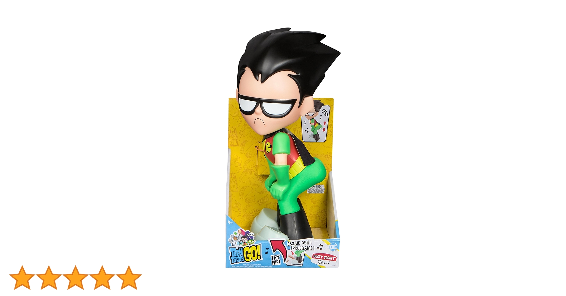 Teen Titans Go! Booty Scooty Robin, Dancing Figure with